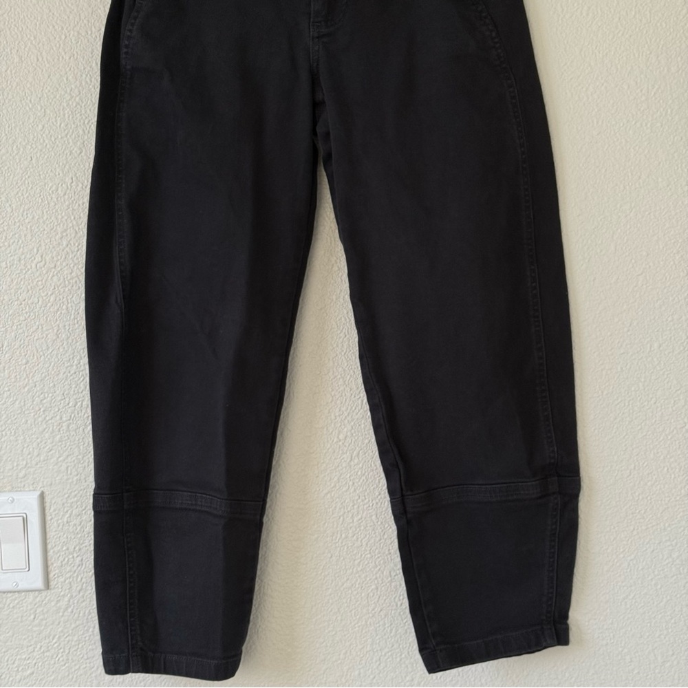 Everlane Utility Barrel Pants in Black - Picture 5 of 12
